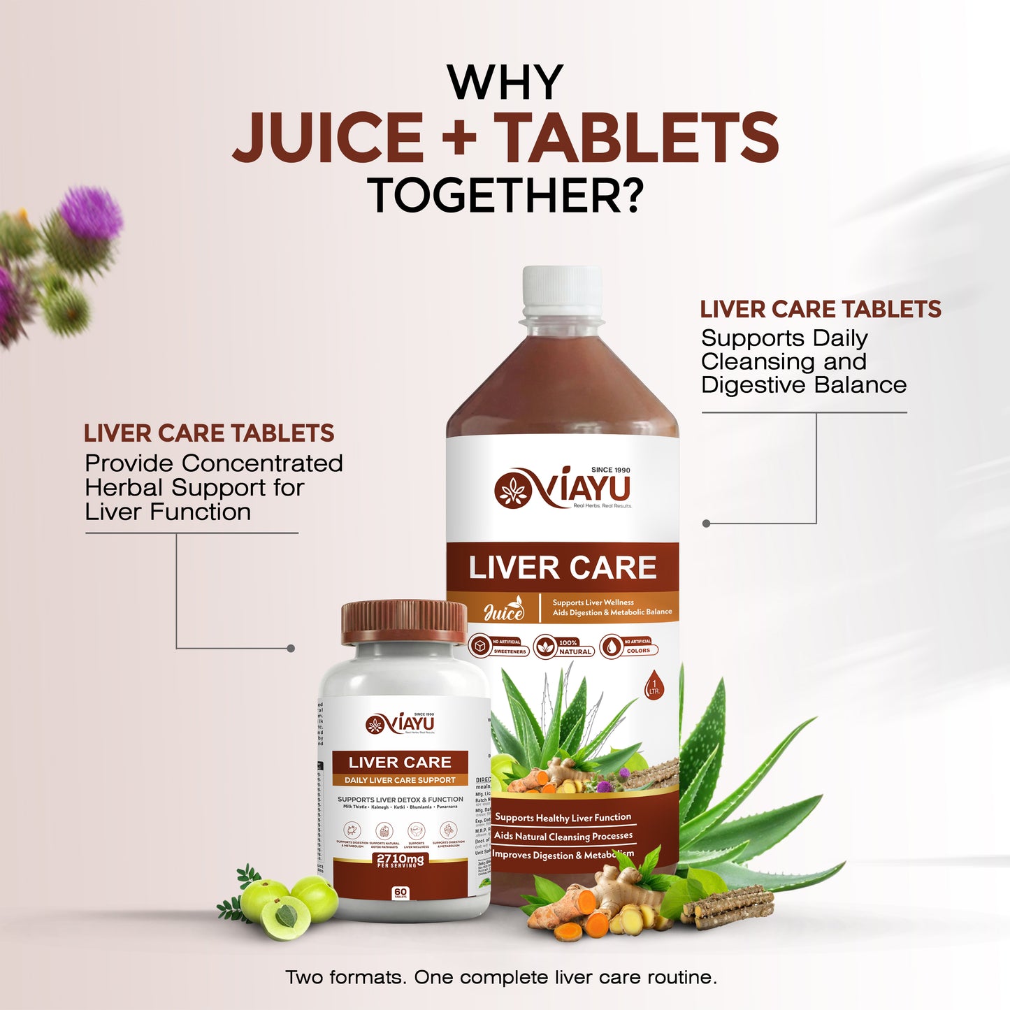 Viayu Liver Care Combo