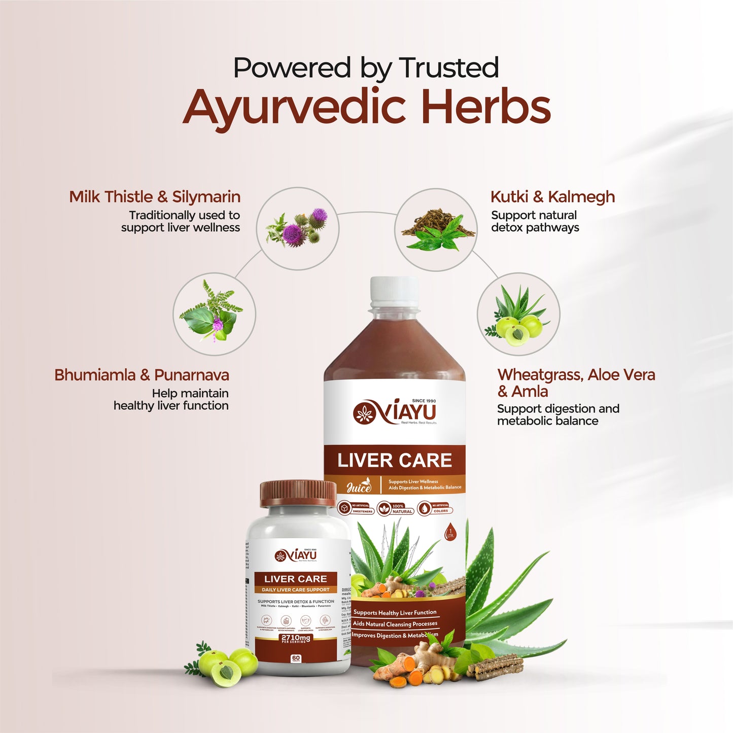 Viayu Liver Care Combo