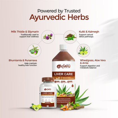 Viayu Liver Care Combo