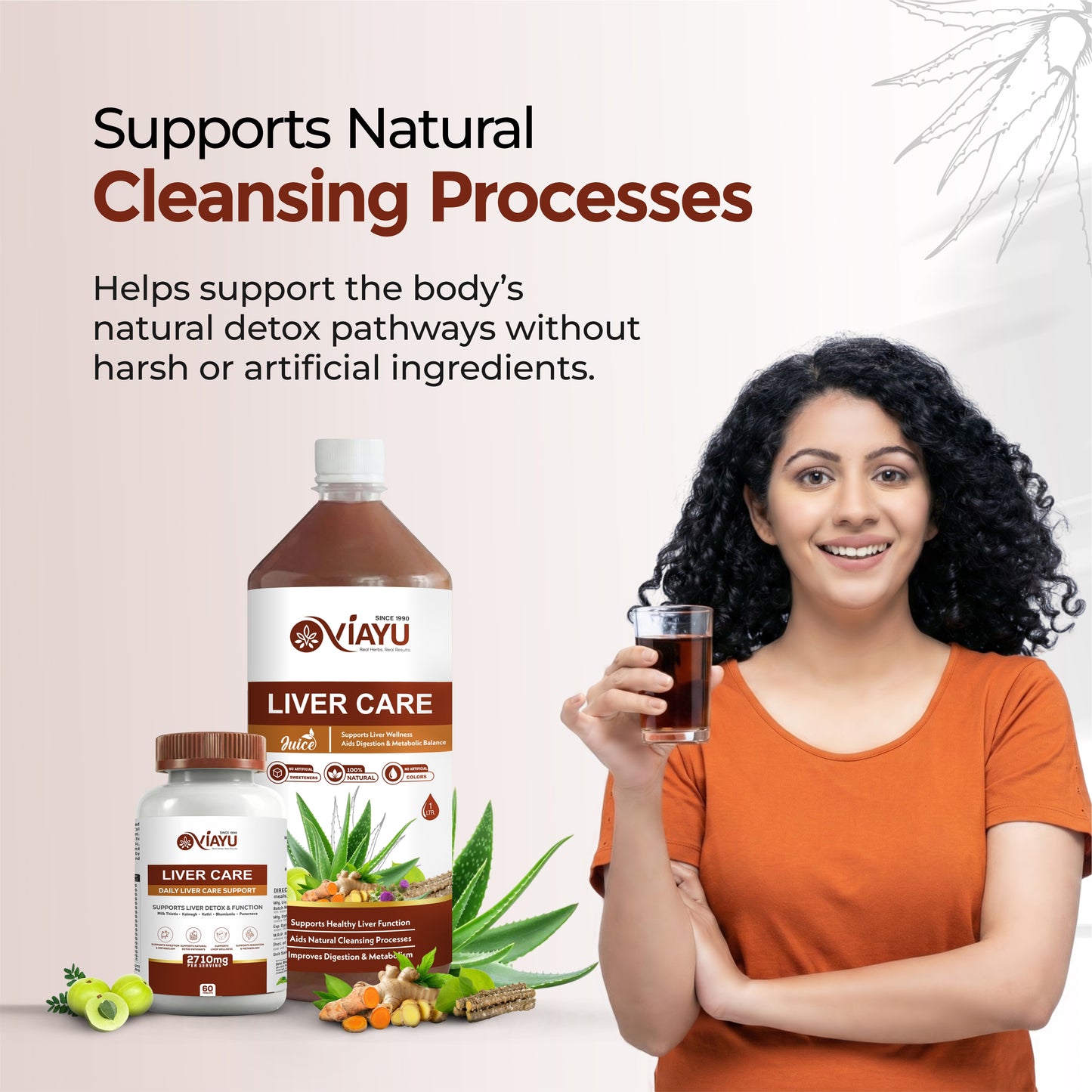 Viayu Liver Care Combo