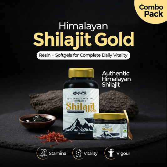 Viayu Shilajit Gold Combo