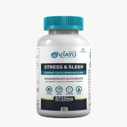 Viayu Stress & Sleep Tablets