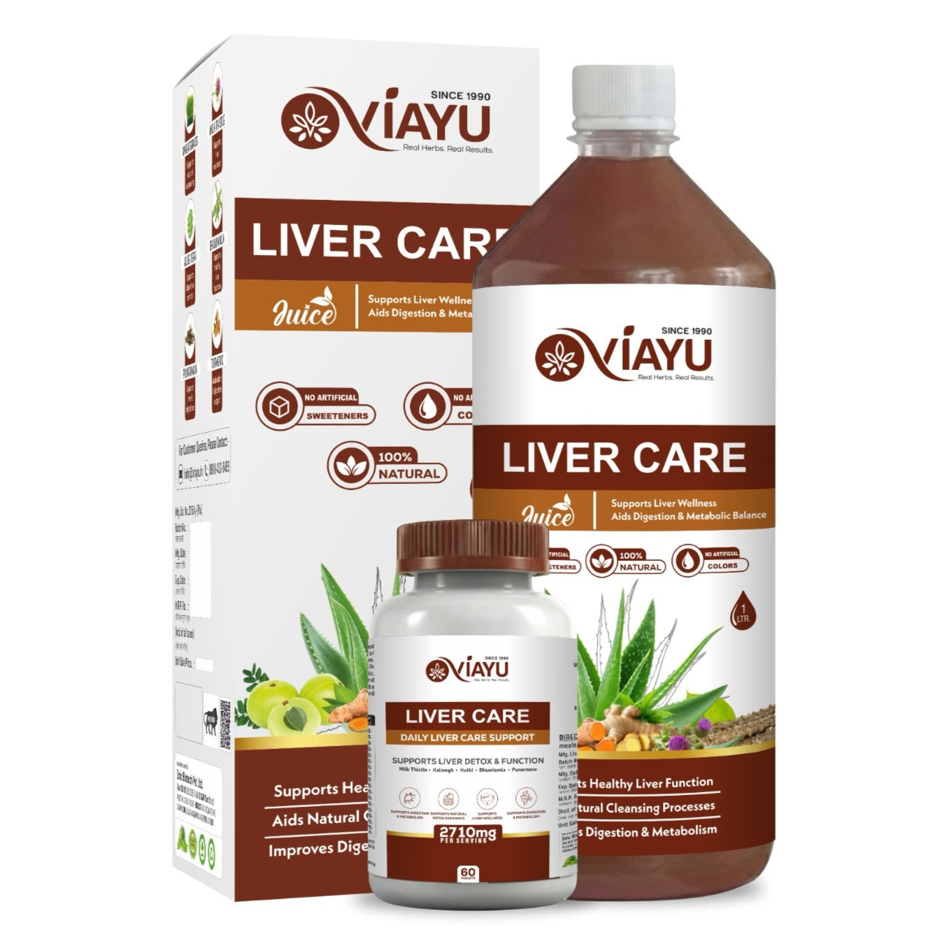Viayu Liver Care Combo