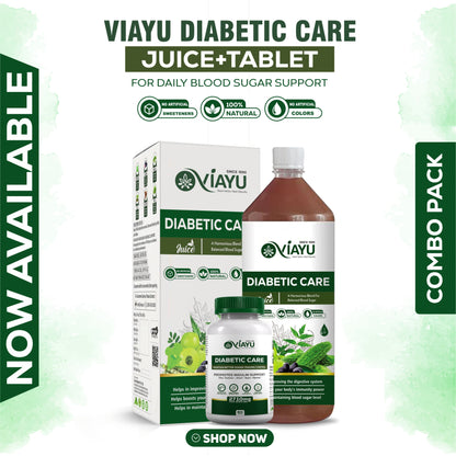 Viayu Diabetic Care Juice and Tablet