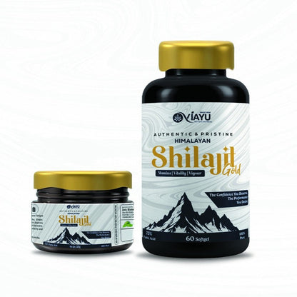 Viayu Shilajit Gold Ayurvedic Combo