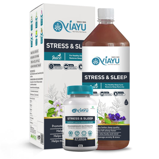 Viayu Stress and Sleep Combo